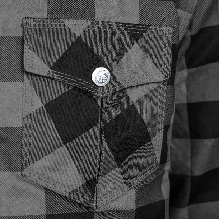 motor jas zwart grijs jaguar