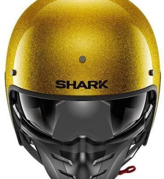 Shark blank glitter S drak fibre gold
