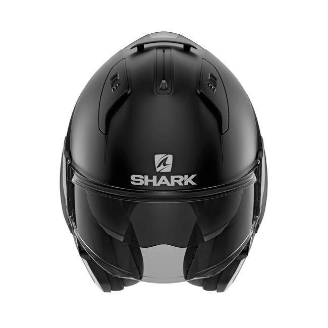 Shark evo es blank black mat